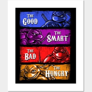 The Good, The Smart, The Bad and The Hungry Posters and Art